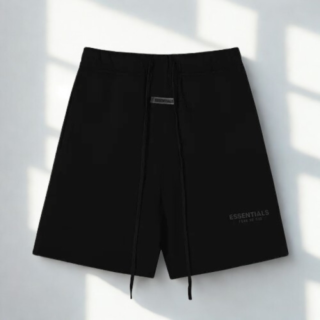 ESSENTIALS Fear of God 22SS 棉質抽繩短褲 