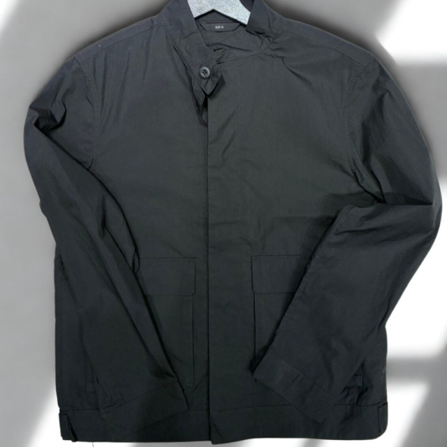 MASSIMO DUTTI無領風衣外套